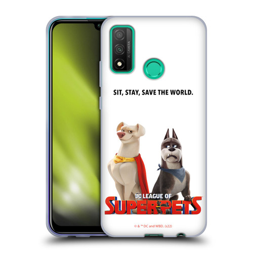 DC League Of Super Pets Graphics Characters 1 Soft Gel Case for Huawei P Smart (2020)