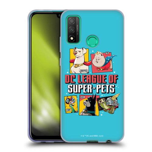 DC League Of Super Pets Graphics Characters 2 Soft Gel Case for Huawei P Smart (2020)