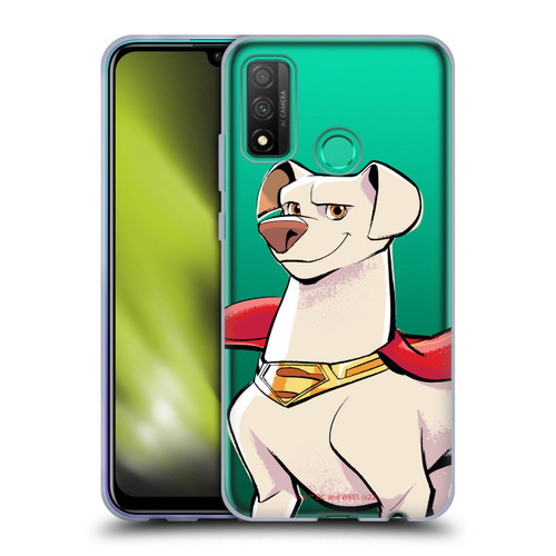 DC League Of Super Pets Graphics Krypto Soft Gel Case for Huawei P Smart (2020)