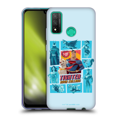 DC League Of Super Pets Graphics Tighten Your Collars Soft Gel Case for Huawei P Smart (2020)
