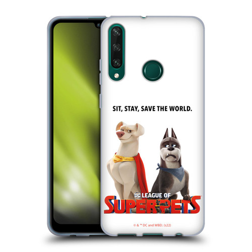 DC League Of Super Pets Graphics Characters 1 Soft Gel Case for Huawei Y6p