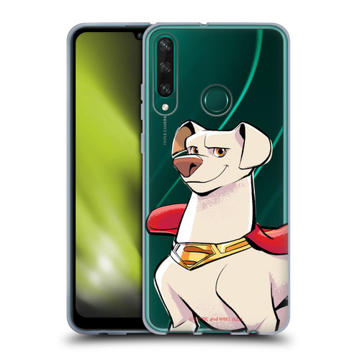 DC League Of Super Pets Graphics Krypto Soft Gel Case for Huawei Y6p