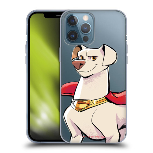 DC League Of Super Pets Graphics Krypto Soft Gel Case for Apple iPhone 13 Pro Max