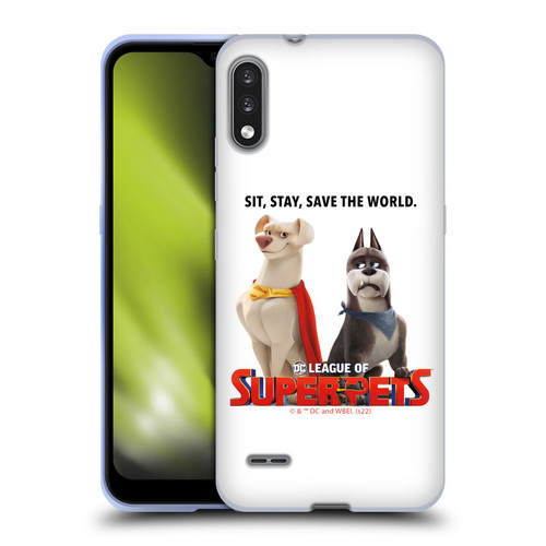 DC League Of Super Pets Graphics Characters 1 Soft Gel Case for LG K22