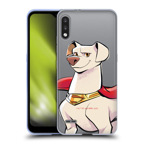 DC League Of Super Pets Graphics Krypto Soft Gel Case for LG K22