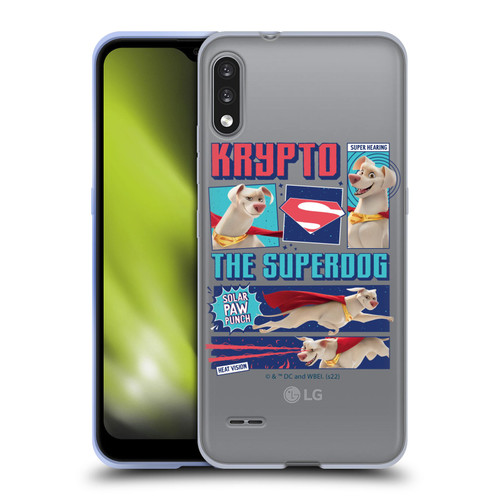 DC League Of Super Pets Graphics Krypto The Superdog Soft Gel Case for LG K22