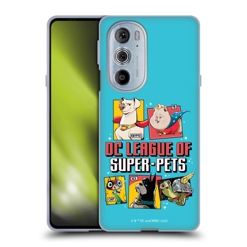 DC League Of Super Pets Graphics Characters 2 Soft Gel Case for Motorola Edge X30