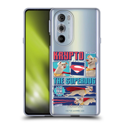 DC League Of Super Pets Graphics Krypto The Superdog Soft Gel Case for Motorola Edge X30