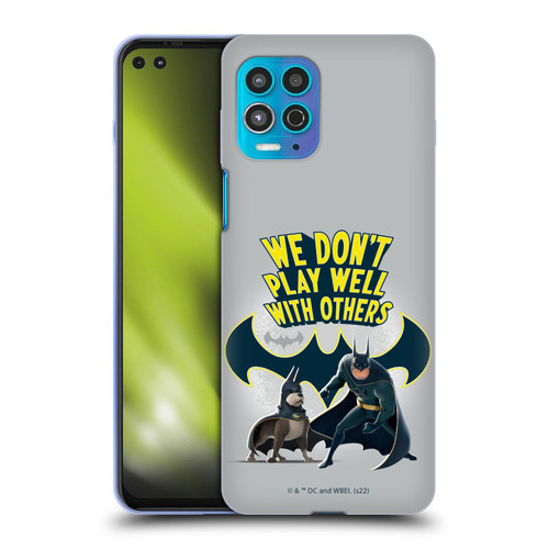 DC League Of Super Pets Graphics We Don't Play Well With Others Soft Gel Case for Motorola Moto G100