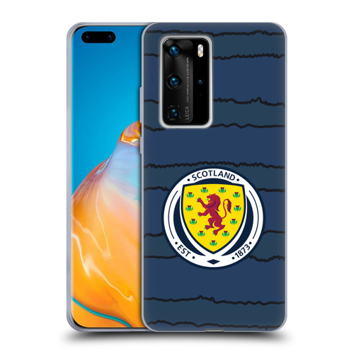 Scotland National Football Team Kits 2019-2021 Home Soft Gel Case for Huawei P40 Pro / P40 Pro Plus 5G