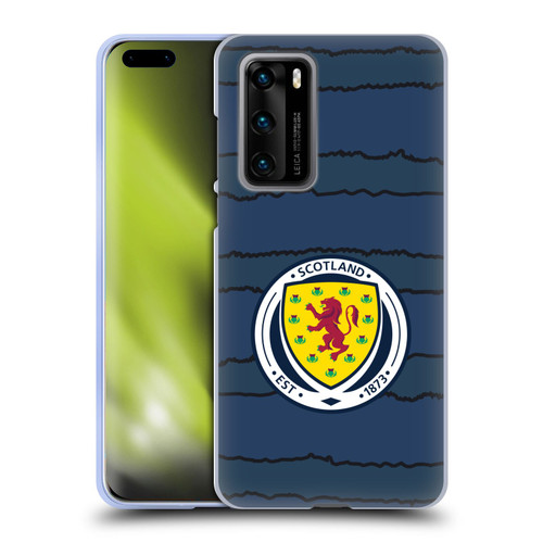 Scotland National Football Team Kits 2019-2021 Home Soft Gel Case for Huawei P40 5G