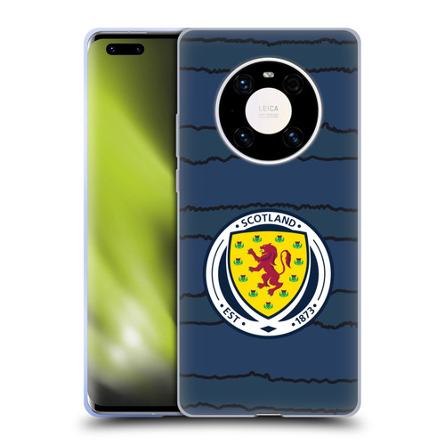 Scotland National Football Team Kits 2019-2021 Home Soft Gel Case for Huawei Mate 40 Pro 5G