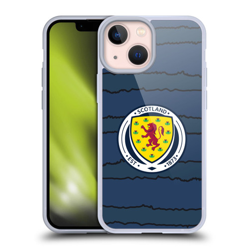 Scotland National Football Team Kits 2019-2021 Home Soft Gel Case for Apple iPhone 13 Mini