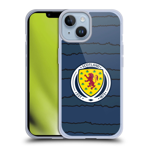 Scotland National Football Team Kits 2019-2021 Home Soft Gel Case for Apple iPhone 14