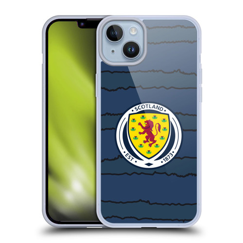 Scotland National Football Team Kits 2019-2021 Home Soft Gel Case for Apple iPhone 14 Plus