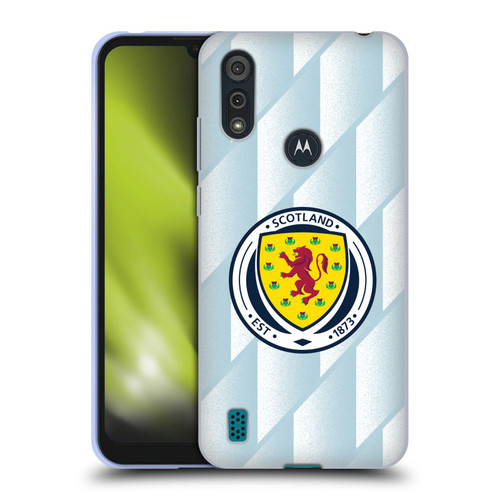 Scotland National Football Team Kits 2020-2021 Away Soft Gel Case for Motorola Moto E6s (2020)