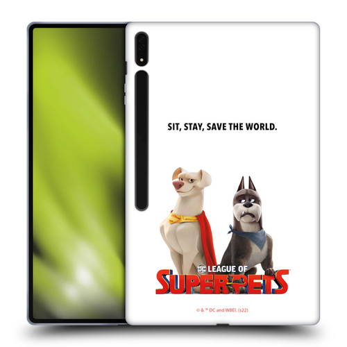 DC League Of Super Pets Graphics Characters 1 Soft Gel Case for Samsung Galaxy Tab S8 Ultra
