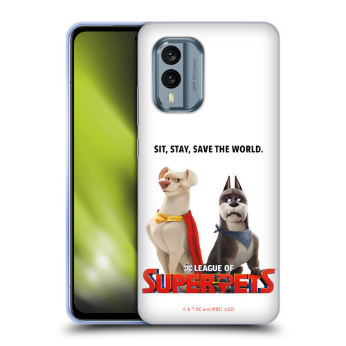 DC League Of Super Pets Graphics Characters 1 Soft Gel Case for Nokia X30