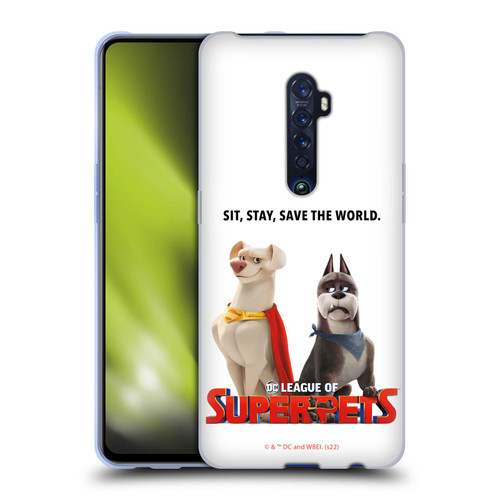 DC League Of Super Pets Graphics Characters 1 Soft Gel Case for OPPO Reno 2