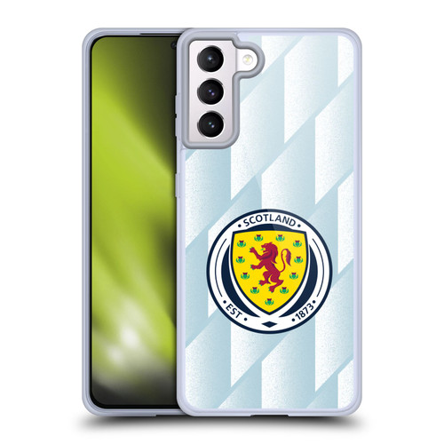 Scotland National Football Team Kits 2020-2021 Away Soft Gel Case for Samsung Galaxy S21+ 5G