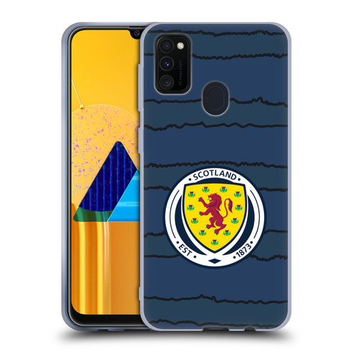 Scotland National Football Team Kits 2019-2021 Home Soft Gel Case for Samsung Galaxy M30s (2019)/M21 (2020)