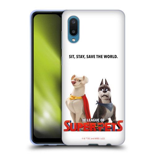 DC League Of Super Pets Graphics Characters 1 Soft Gel Case for Samsung Galaxy A02/M02 (2021)