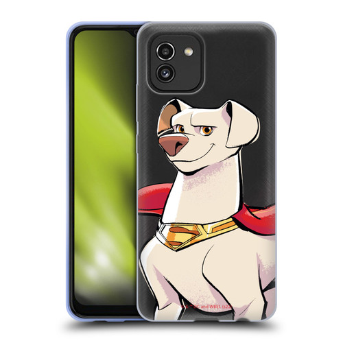 DC League Of Super Pets Graphics Krypto Soft Gel Case for Samsung Galaxy A03 (2021)