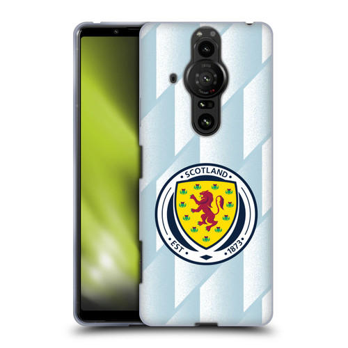Scotland National Football Team Kits 2020-2021 Away Soft Gel Case for Sony Xperia Pro-I