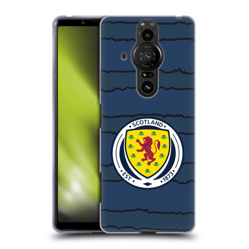 Scotland National Football Team Kits 2019-2021 Home Soft Gel Case for Sony Xperia Pro-I
