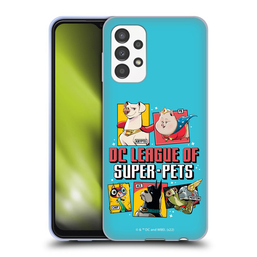 DC League Of Super Pets Graphics Characters 2 Soft Gel Case for Samsung Galaxy A13 (2022)