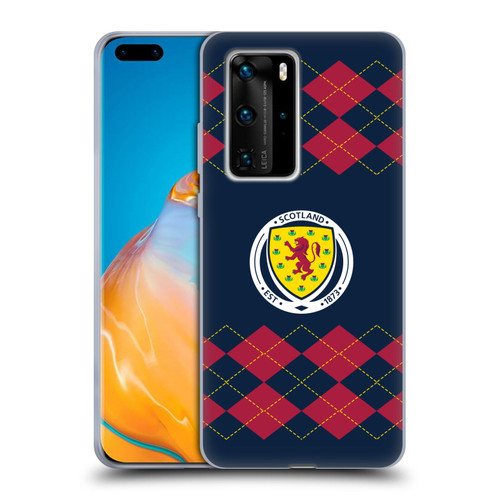 Scotland National Football Team Logo 2 Argyle Soft Gel Case for Huawei P40 Pro / P40 Pro Plus 5G