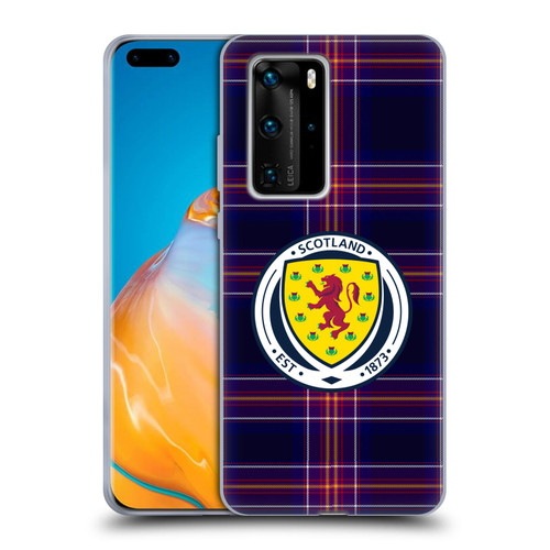Scotland National Football Team Logo 2 Tartan Soft Gel Case for Huawei P40 Pro / P40 Pro Plus 5G