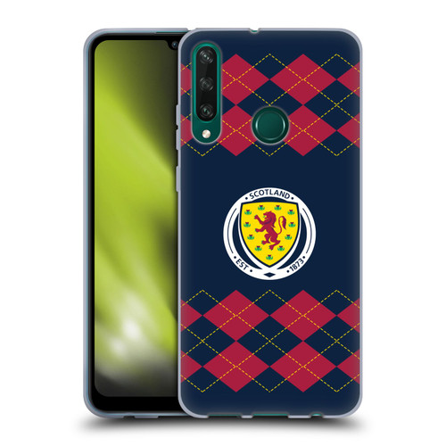 Scotland National Football Team Logo 2 Argyle Soft Gel Case for Huawei Y6p