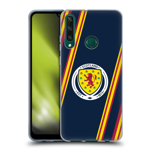 Scotland National Football Team Logo 2 Stripes Soft Gel Case for Huawei Y6p