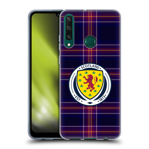 Scotland National Football Team Logo 2 Tartan Soft Gel Case for Huawei Y6p