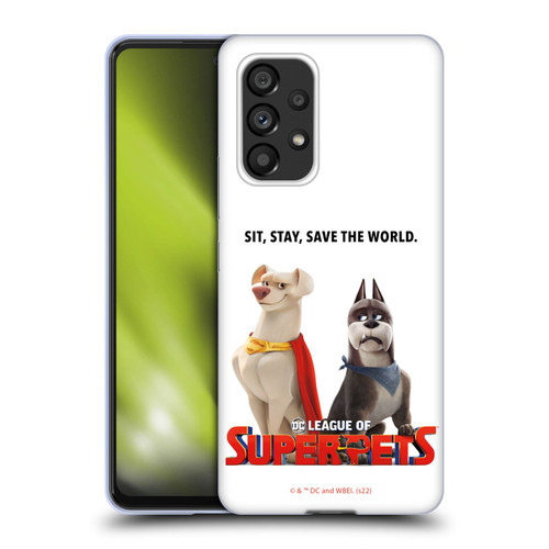 DC League Of Super Pets Graphics Characters 1 Soft Gel Case for Samsung Galaxy A53 5G (2022)