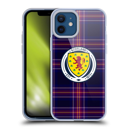 Scotland National Football Team Logo 2 Tartan Soft Gel Case for Apple iPhone 12 / iPhone 12 Pro
