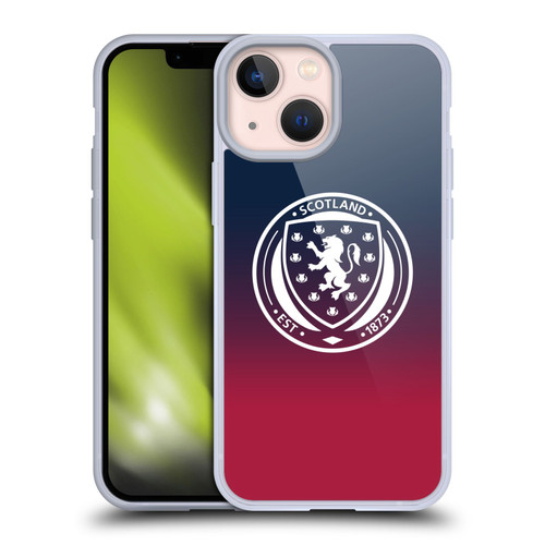 Scotland National Football Team Logo 2 Gradient Soft Gel Case for Apple iPhone 13 Mini