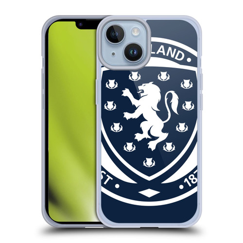 Scotland National Football Team Logo 2 Oversized Soft Gel Case for Apple iPhone 14
