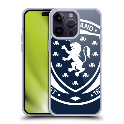 Scotland National Football Team Logo 2 Oversized Soft Gel Case for Apple iPhone 14 Pro Max