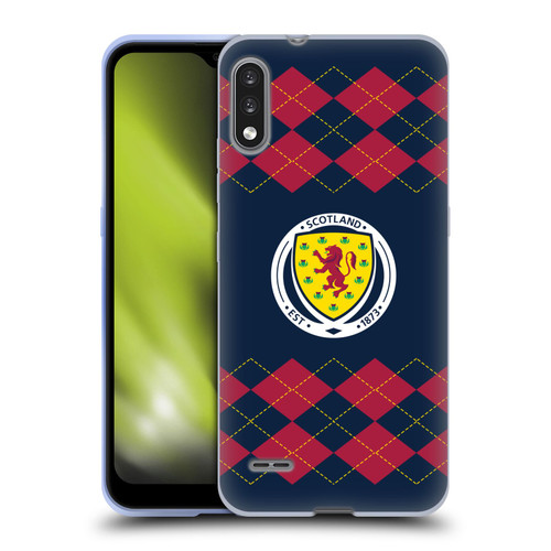 Scotland National Football Team Logo 2 Argyle Soft Gel Case for LG K22
