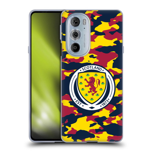 Scotland National Football Team Logo 2 Camouflage Soft Gel Case for Motorola Edge X30