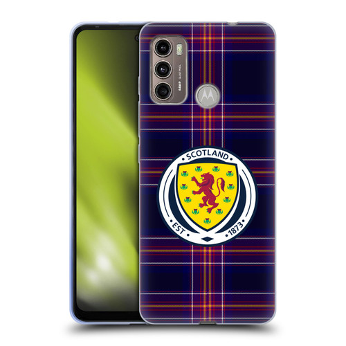 Scotland National Football Team Logo 2 Tartan Soft Gel Case for Motorola Moto G60 / Moto G40 Fusion