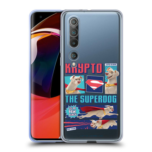DC League Of Super Pets Graphics Krypto The Superdog Soft Gel Case for Xiaomi Mi 10 5G / Mi 10 Pro 5G