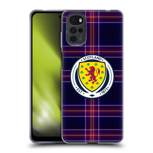 Scotland National Football Team Logo 2 Tartan Soft Gel Case for Motorola Moto G22