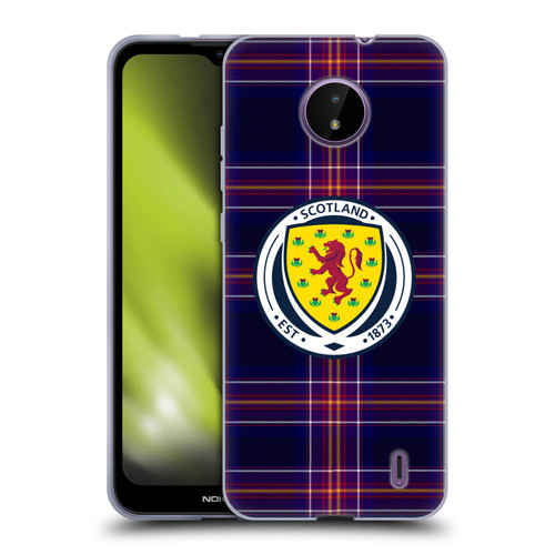Scotland National Football Team Logo 2 Tartan Soft Gel Case for Nokia C10 / C20