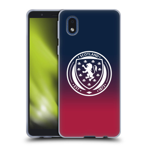 Scotland National Football Team Logo 2 Gradient Soft Gel Case for Samsung Galaxy A01 Core (2020)