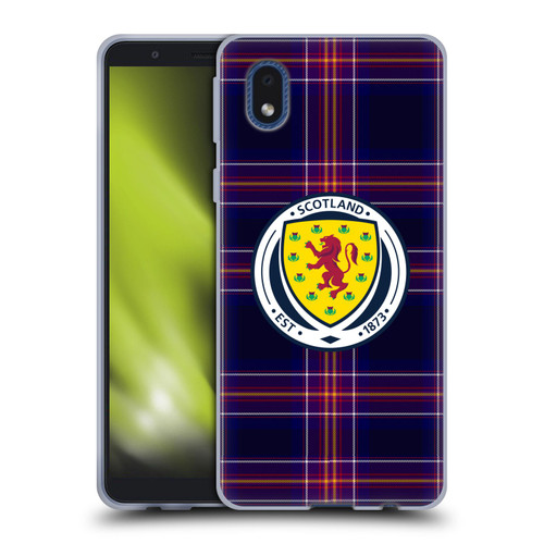 Scotland National Football Team Logo 2 Tartan Soft Gel Case for Samsung Galaxy A01 Core (2020)