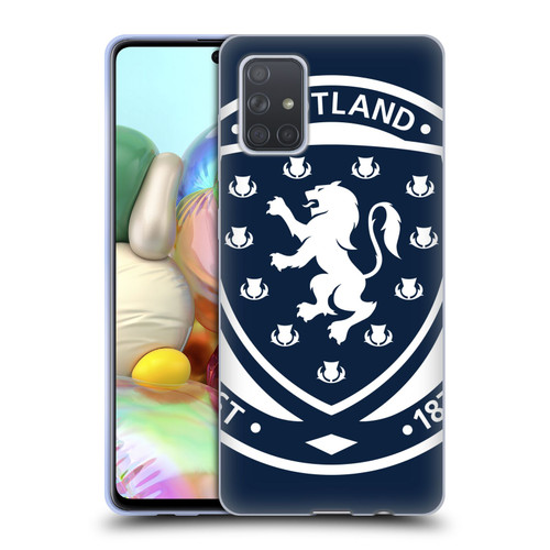 Scotland National Football Team Logo 2 Oversized Soft Gel Case for Samsung Galaxy A71 (2019)