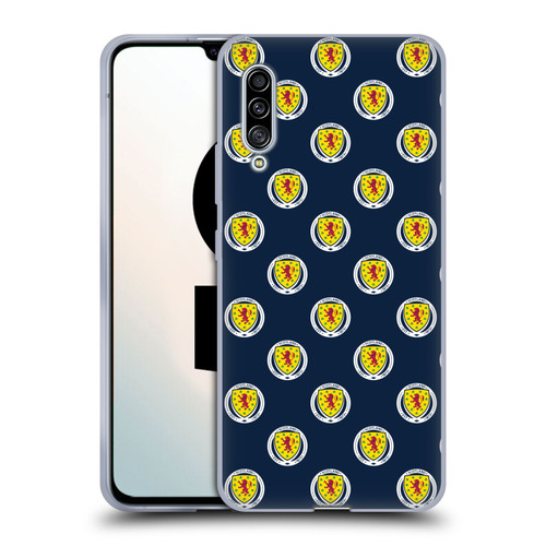 Scotland National Football Team Logo 2 Pattern Soft Gel Case for Samsung Galaxy A90 5G (2019)